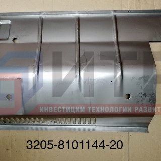 Панель нижнего воздуховода правая  3205-8101144-20