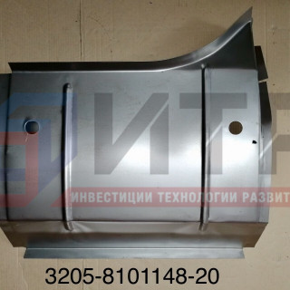 Панель нижнего поперечного воздуховода левая 3205-8101148-20